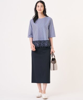 J.PRESS LADIES 【2WAY】キャンバス トートショルダー モカ系