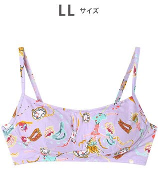 tsumori chisato SLEEP ツモリチサト ノンワイヤーブラ 綿混ベア天竺素材(身生地) フルカップブラ UBX565/ワコール