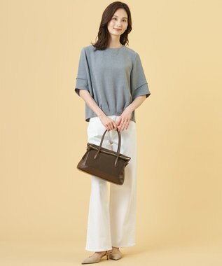 J.PRESS LADIES 【着こなしのポイントに・2WAY】ブライトチェーン ネックレス シルバー系