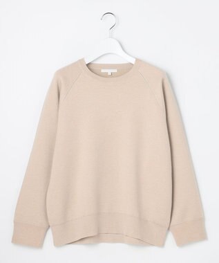 自由区 S 【カタログ掲載】スムージーラグランスリーブ ニット ベージュ