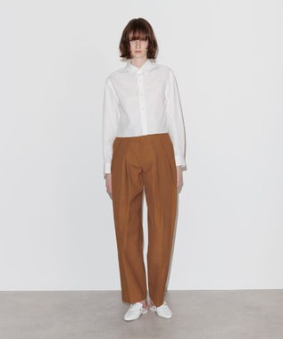 NAVE 【Nave】ライトキャンバス タックパンツ キャメル系