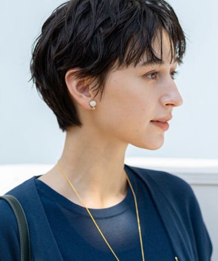 23区 【好評につき追加/VERY3月号掲載】2WAY パール イヤリング ゴールド系