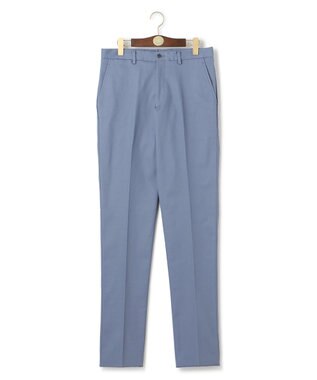 J.PRESS MEN ピースダイ トリコチンストレッチパンツ サックスブルー系