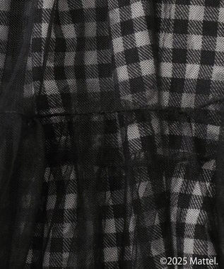 ANY KIDS 【Barbie(TM)】リバーシブルスカート ブラック