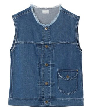 earth music&ecology Ｌｅｅ×ｅ．ｍ．ａ．ｅ　ＤＥＮＩＭ　ＶＥＳＴ Indigo