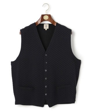  【KING SIZE】【FLEX YARN】ハイゲージ ニットベスト