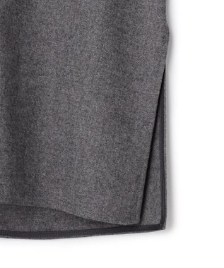 uncrave フランネル BIGカラーシャツ チャコール