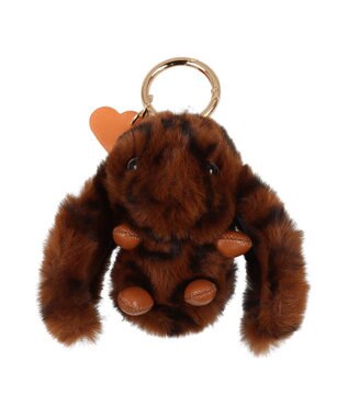 UNBILLION カカトゥ kakatoo / うさぎチャーム ブラウン