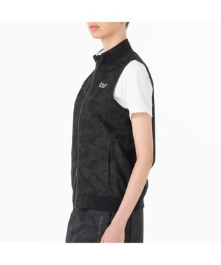 ZERO HALLIBURTON クールドッツカモフラベスト 82841 W4S8b レディースゴルフ ブラック