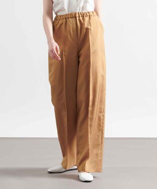 JOSEPH ビッグストライプ　キャロットトラウザーズ Beige