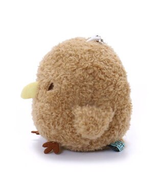 Mother garden マザーガーデン こぴよフレンズ 《こまる》 キーホルダー 茶系