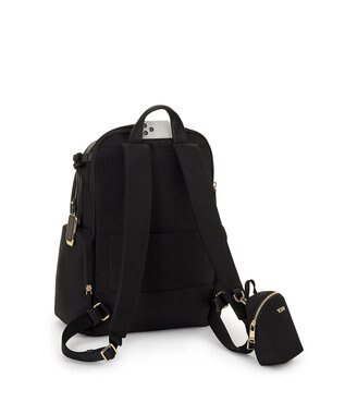 TUMI VOYAGEUR 「セリーナ」バックパック BLACK/GOLD