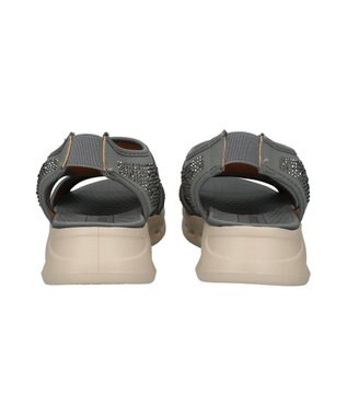 Bridget Birkin 【VINCULUM】フレックスソールビジューサンダル グレー