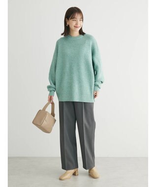 Green Parks ・Ｐｅｔｉｔ　Ｆｌｅｕｒ　ラメ＆スパンコールニット Green