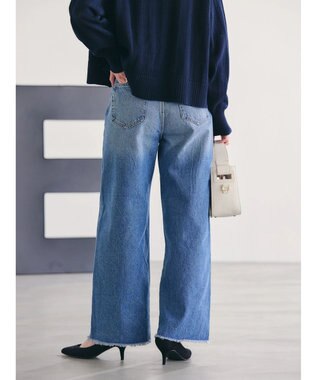 AMERICAN HOLIC 切替フレアデニム Indigo