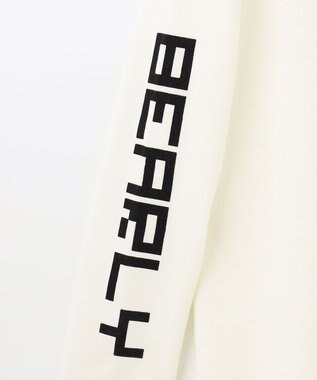 PW CIRCULUS 【MEN】【洗える】ベアフェイスモチーフ クルーネック ニット ホワイト系