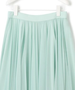 ICB 【WEB限定・洗える】SheerGloss スカート ライトセラドン系