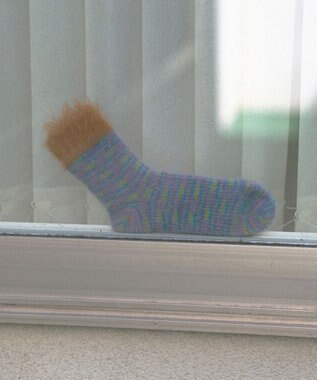 TRICOTE カスリシャギーソックス