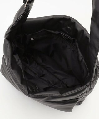 JOSEPH HOMME シンセティックソフトレザー　ワンショルダーバッグ Ｍサイズ ブラック系