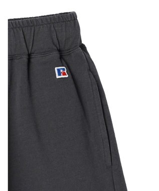 Green Parks ■ＲＵＳＳＥＬＬ　ＡＴＨＬＥＴＩＣコットンスウェットショーツ Charcoal Gray