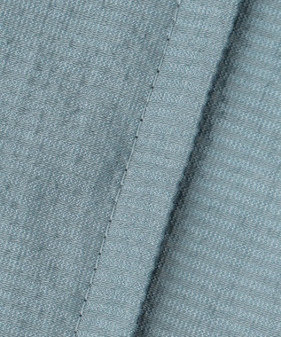 組曲 S 【洗える・シワになりにくい】シアーブルゾン ダスティブルー系