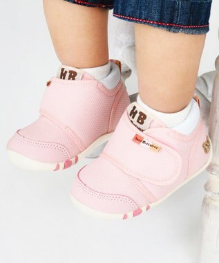 MIKI HOUSE HOT BISCUITS 【11.5cm-13.5cm】 ファーストベビーシューズ ピンク