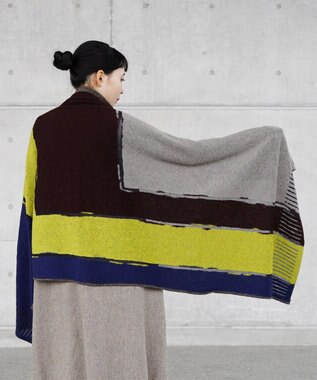 nitorito 【UNISEX】oh.hori ストール navy