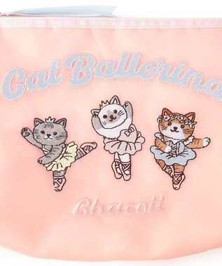 Chacott Catシアーポーチ ロイヤルピンク