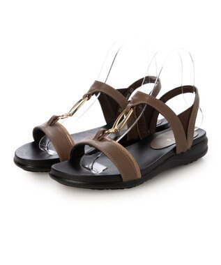ing <Pitti>【WEB限定】ダブルリングフラットサンダル