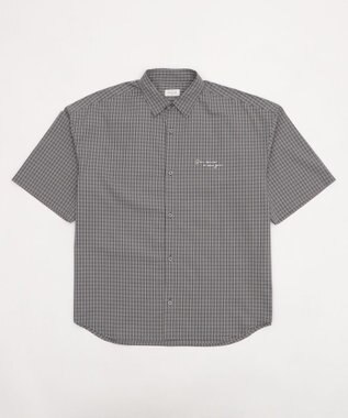 WEGO ワンポイントチェックシャツ（SS） 柄2