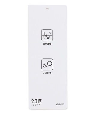 23区GOLF 【MEN】【吸水速乾/UVカット】エイトロックポロシャツ ネイビー系