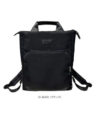 ROOTOTE 1223【撥水:A4収納サイズ】SN.セオルー.アイロ-A 01：ブラック