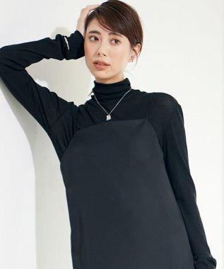 ICB ウェーブメタルネックレス シルバー系