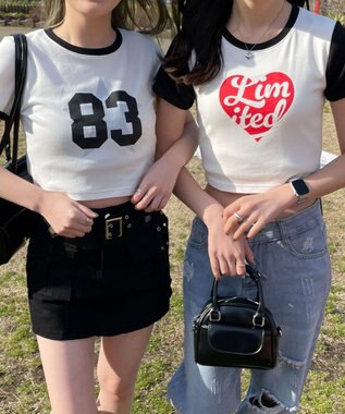 WEGO デザインプリントチビＴ 柄2