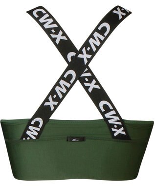 CW-X 【WOMEN】 スポーツゆれケアブラ 【スポーツ時のゆれからバストを守る】 吸汗速乾（本体） HTY021 /ワコール カーキ