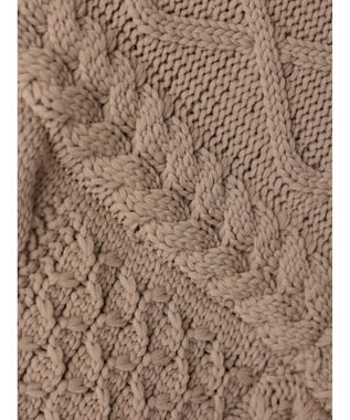 CRAFT STANDARD BOUTIQUE リサイクルポリエステルパッチワークプルオーバー Beige