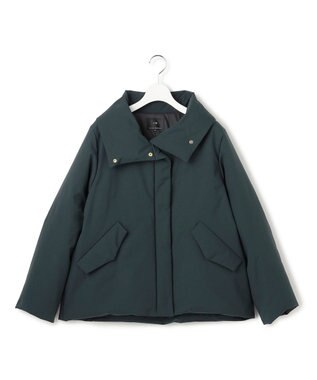 23区 L 【一部店舗限定/滝沢眞規子さん着用/撥水加工】ミリタリー Aライン ダウンコート パイングリーン系