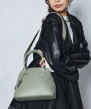 style code 【Ungrid/アングリッド】牛革　ミニボストンバッグ