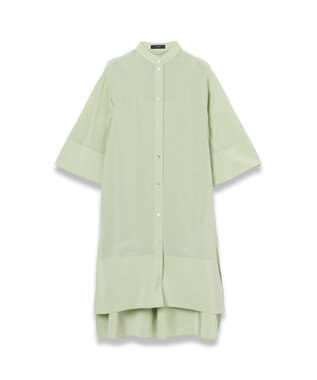 JOSEPH クレープ ド ソワ　ミディドレス Matcha