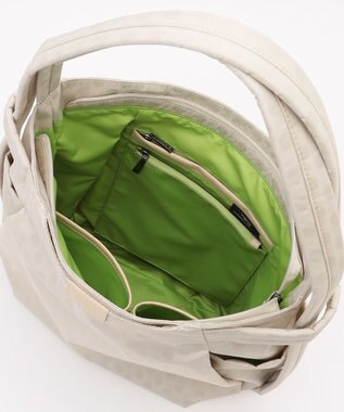 Y'SACCS 【大人のおしゃれ手帖10月号掲載】市川実和子×Y'SACCS　ドット2WAYリュック アイボリー