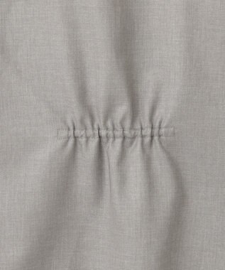 J.PRESS LADIES 【セットアップ対応・洗える・UVケア・速乾】 OXIJEWELストレッチ ノーカラー ジャケット ライトグレー系