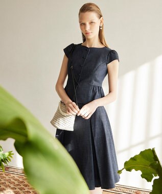 TOCCA 【消臭】NIGHT OCEAN スカート ネイビー系