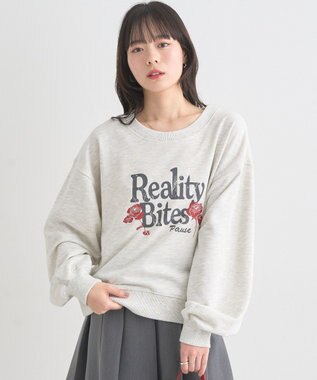 earth music&ecology ローズ×ロゴグラフィックスウェット