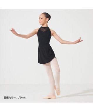 Chacott ショートスパッツ付スカート ブラック