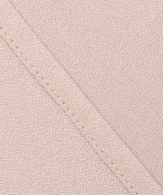 Feroux 【洗える】バイカラー ブラウス ベージュ系