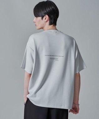 WEGO 【2点SET】アクセ付きフォトグラフィックT（SS） ライトグレー