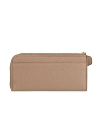 IBIZA アニマーダ　牛革　L字ファスナー長財布(ネコ) オーク