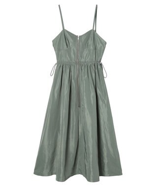 Green Parks ・ＳＵＧＡＲ　ＳＰＯＯＮ　コルセット風キャミワンピース Khaki