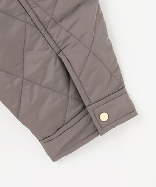 ANY 【洗濯機可/撥水】ダイヤキルトブルゾン モカ