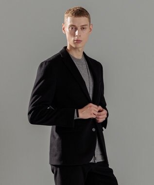 JOSEPH HOMME グロッシーウール　ジャケット ブラック系